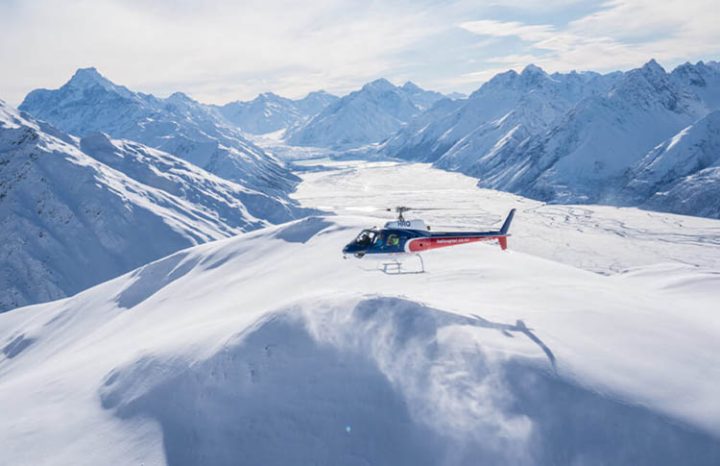 55 min Ultimate Mount Cook flight with snow landing