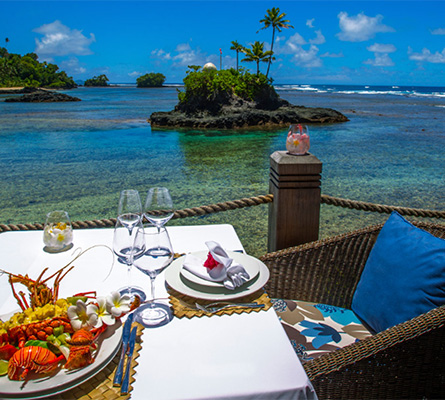 Seabreeze Resort Dining Samoa
