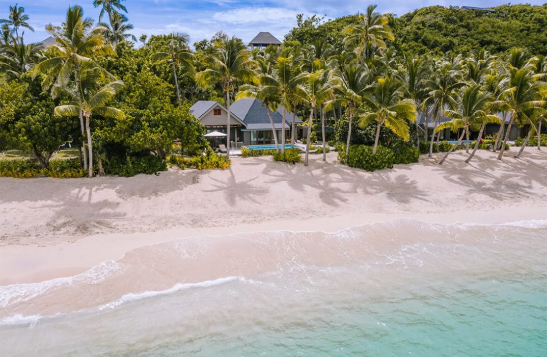 Beachfront kokomo private island luxury fiji