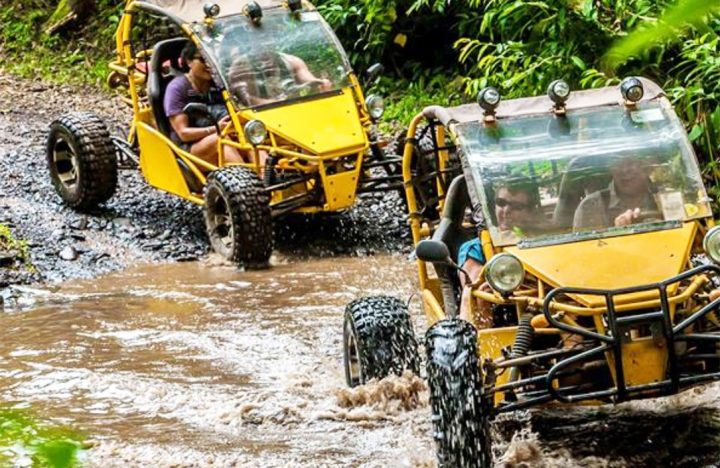 Rarotonga muddy 4wd buggy tours
