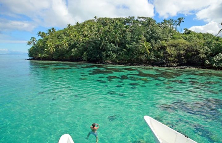 day trips on the water on Huahine